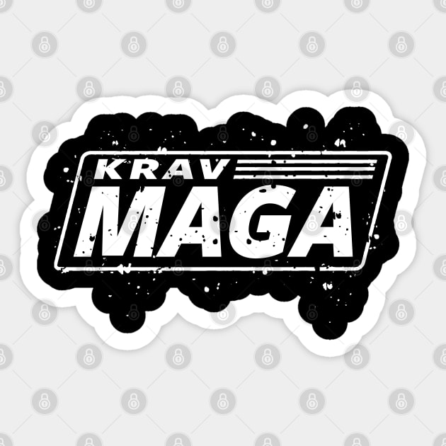 KRAV MAGA - ISRAELI SELF DEFENSE Sticker by ShirtFace